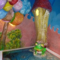 Der Frosch bewacht den Turm