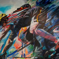 Acryl auf Leinen Acryl auf Leinen
