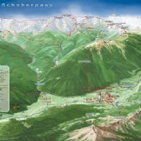 Sommerpanorama Wald am Schoberpass Sommerpanorama Wald am Schoberpass